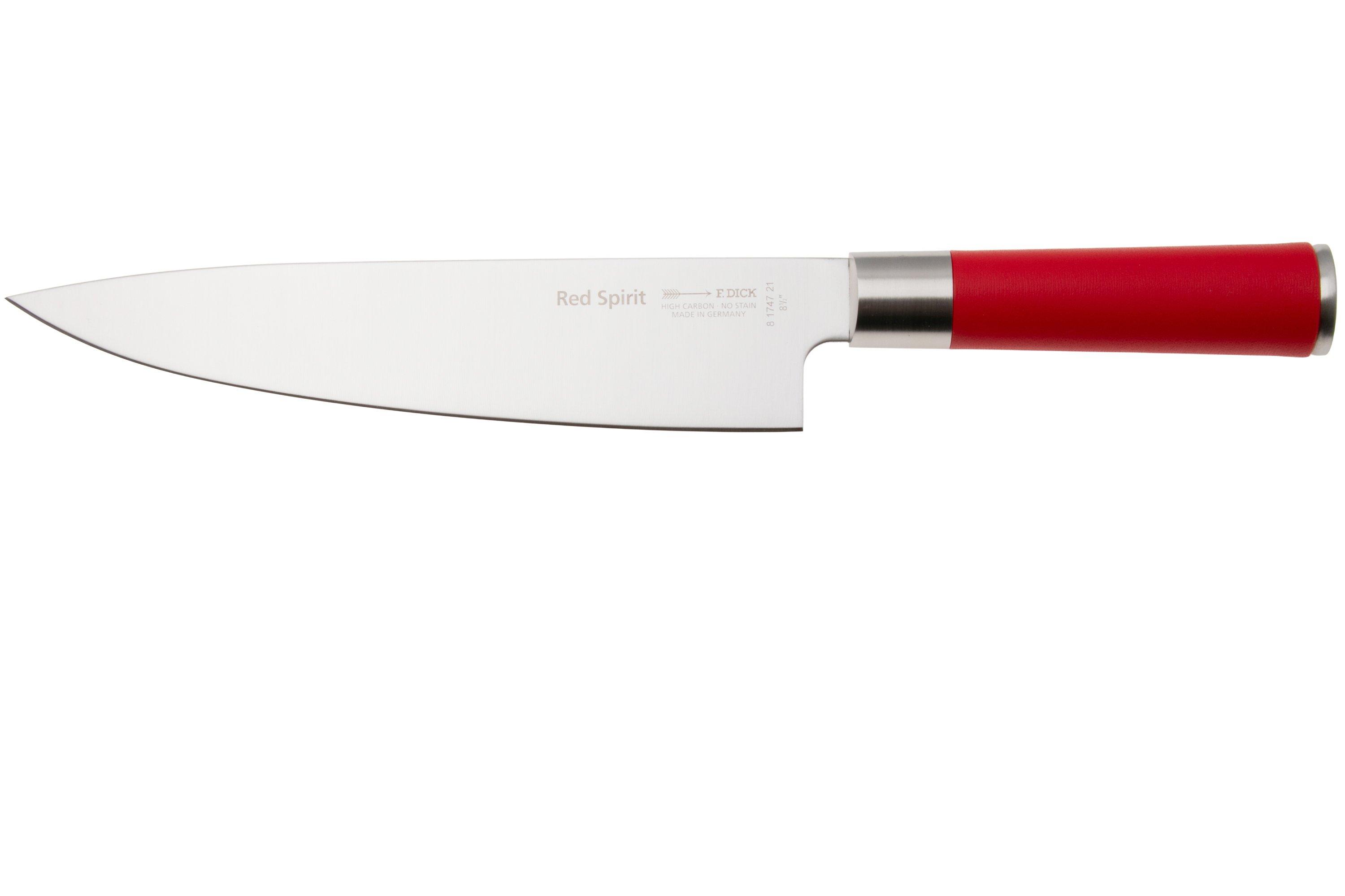 F. Dick Red Spirit 81747212 Chef's Knife, 21 cm | Advantageously