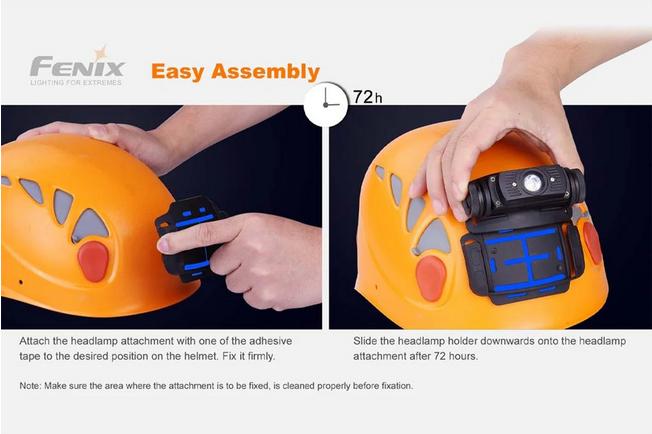 Afbeelding voor Fenix ALG-04 V2.0 Helmet Clip voor hoofdlampen