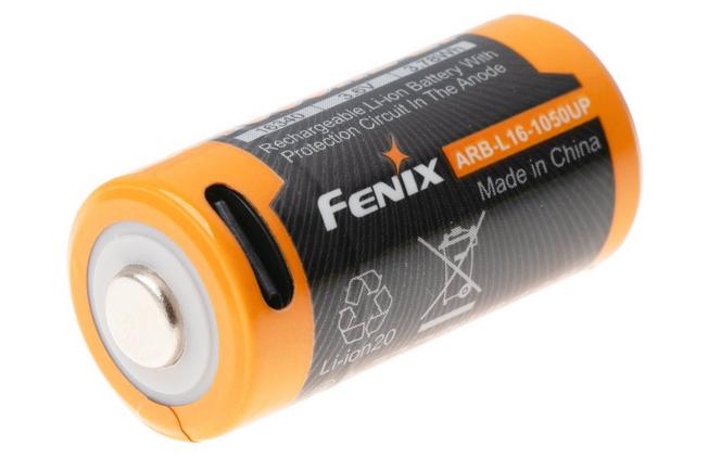 Afbeelding voor Fenix ARB-L16-1050UP, 16340 oplaadbare accu, 1050 mAh Li-Ion