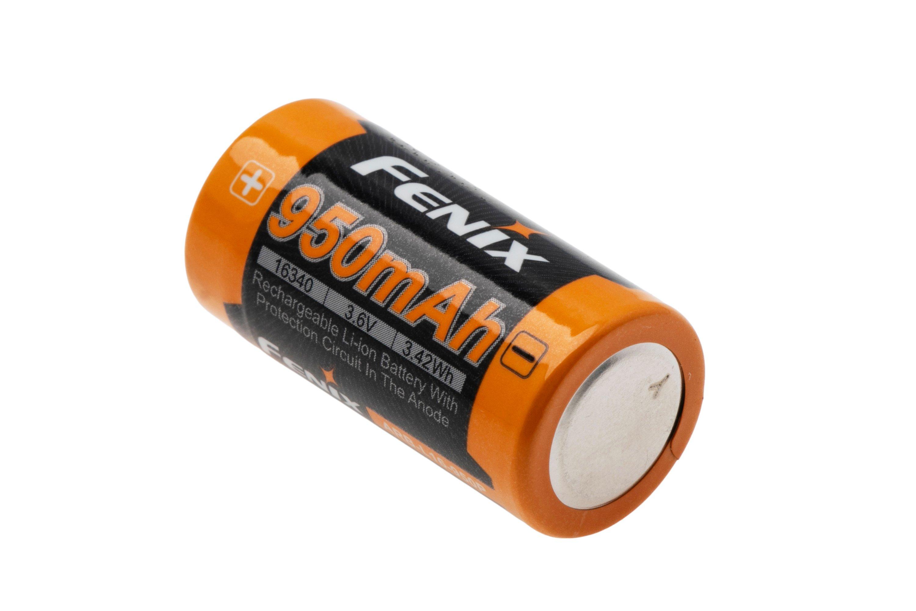Fenix ARB-L16-950P, 16340, High Discharge, rechargeable battery