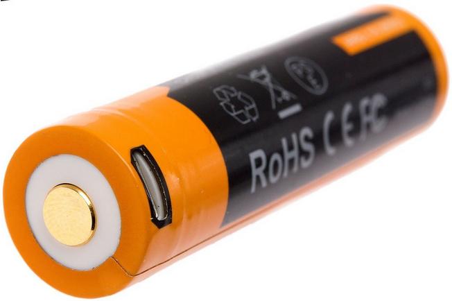 ARB-L18-2600U 18650 battery with 2600 mAh | Advantageously Knivesandtools.com