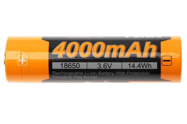 Afbeelding voor Fenix ARB-L18-4000 18650 accu, 4000 mAh