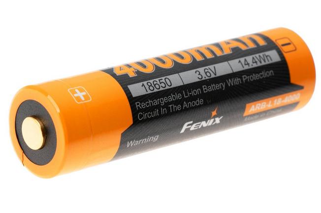 Afbeelding voor Fenix ARB-L18-4000 18650 accu, 4000 mAh