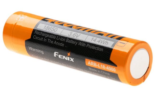 Afbeelding voor Fenix ARB-L18-4000 18650 accu, 4000 mAh
