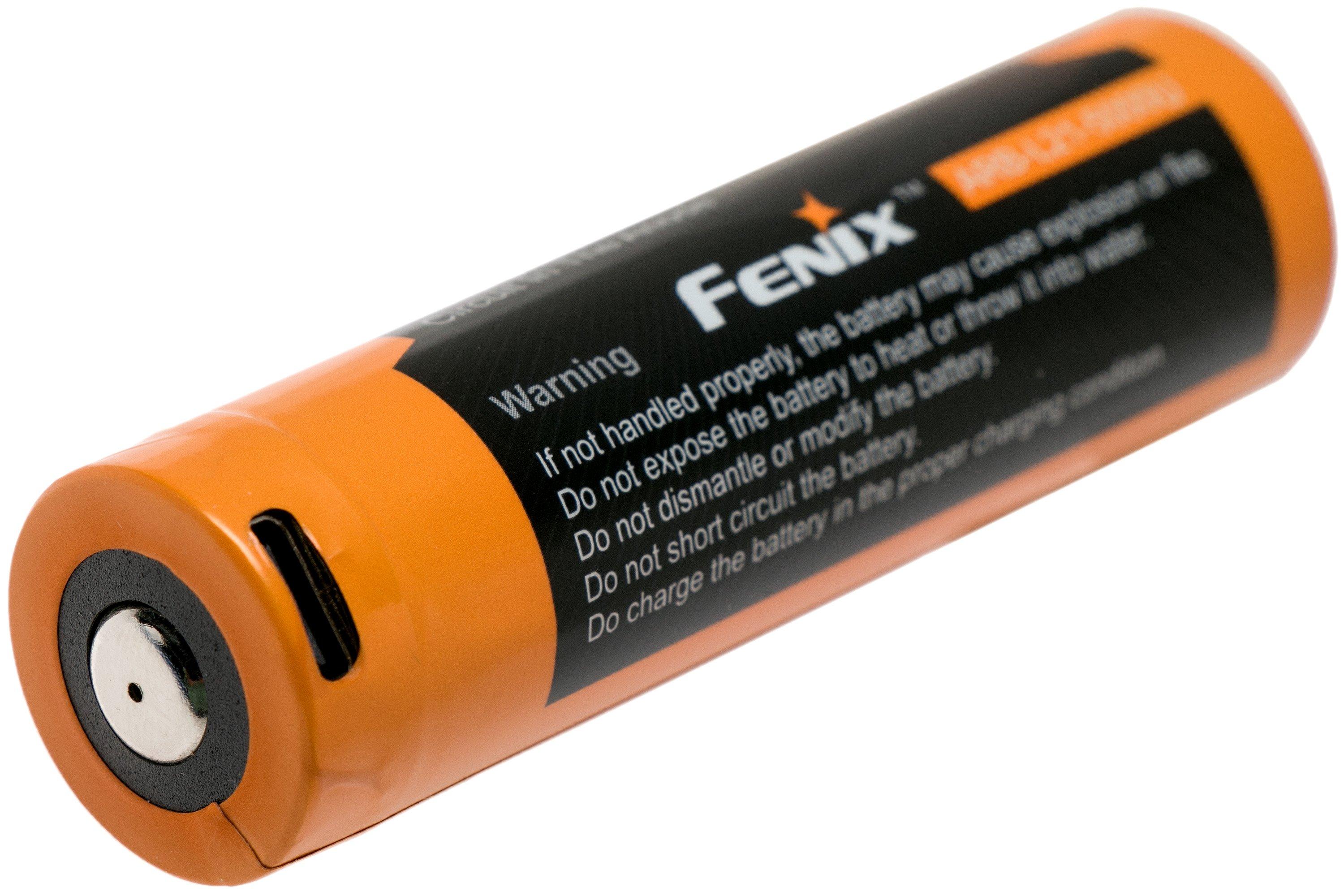 Fenix ARB L21 5000U 21700 battery with USB C port 5000 mAh Advantageously shopping at Knivesandtools