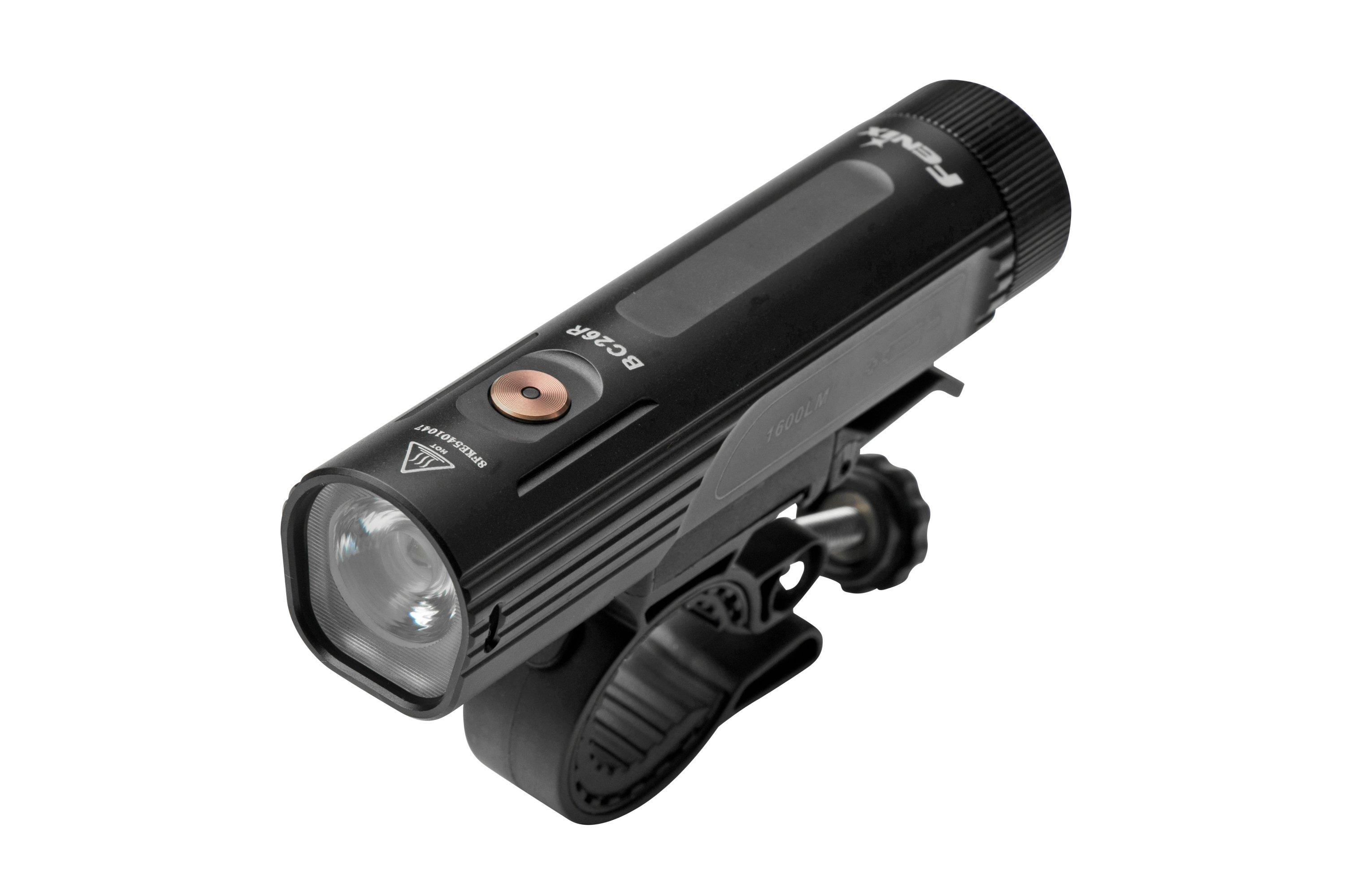 Fenix BC26R - Lampe de vélo rechargeable 1600 Lumens angle 100° – Revendeur  Officiel Lampes FENIX depuis 2008