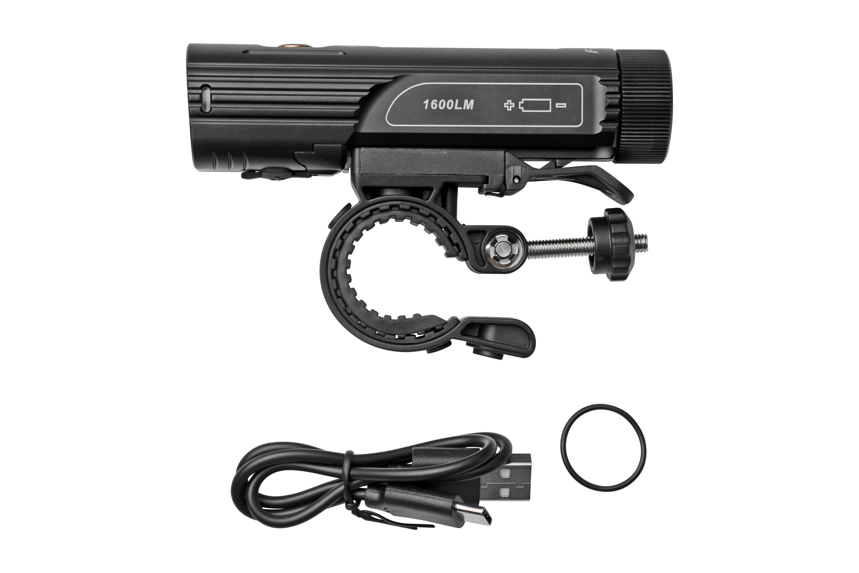 Fenix BC26R, 1600 lumen, oplaadbare fietslamp | Voordelig kopen