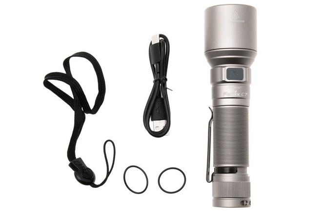 Afbeelding voor Fenix C7 oplaadbare zaklamp, 3000 lumen, grijs