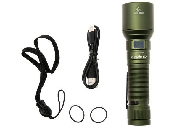 Afbeelding voor Fenix C7 oplaadbare zaklamp, 3000 lumen, groen