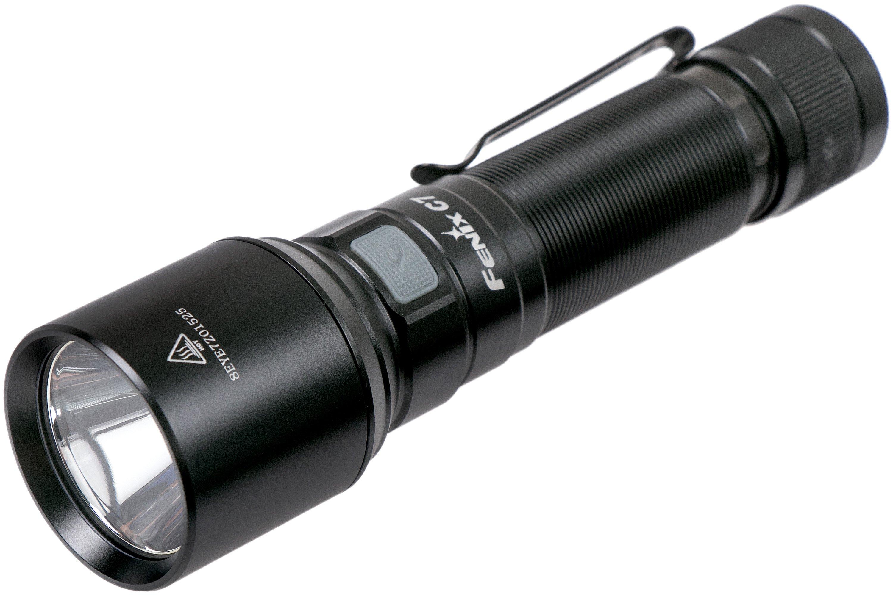 Fenix C7 rechargeable flashlight, 3000 lumens | Advantageously
