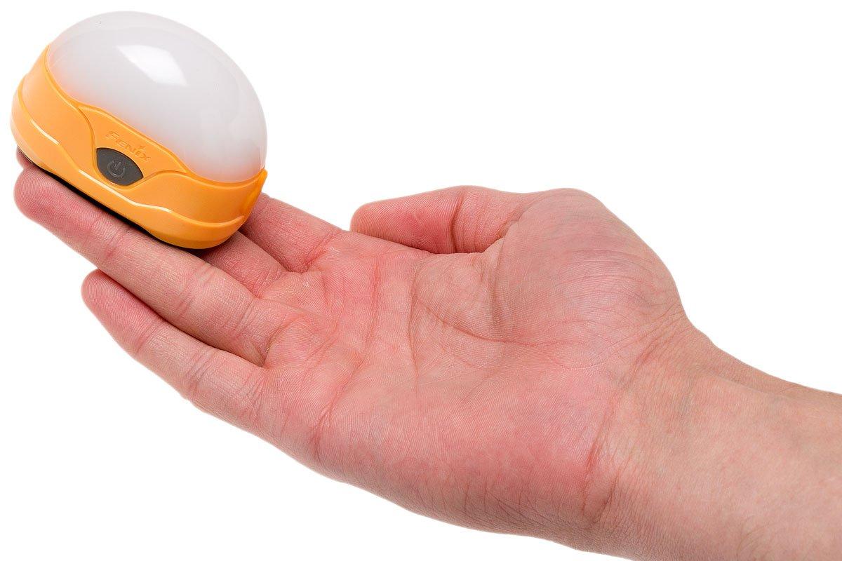 Fenix CL20R LED Campingleuchte – Orange, 300 Lumen, Mit Weißem & Rotem Licht, Wiederaufladbar