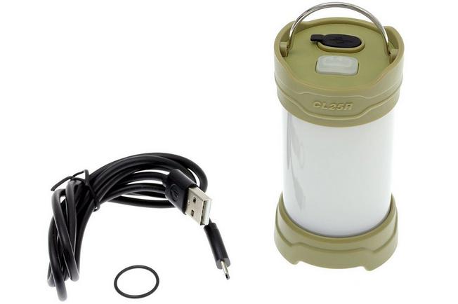 Image for Fenix CL25R camping torch LED - olive green