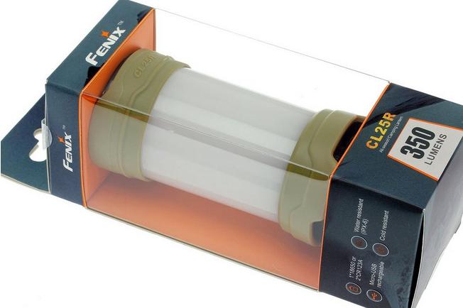 Image for Fenix CL25R camping torch LED - olive green
