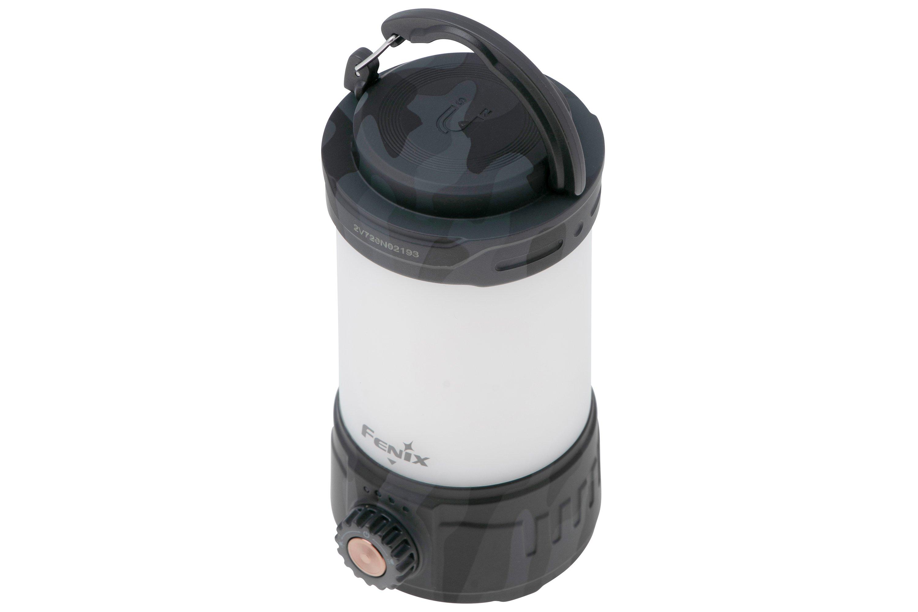 Fenix CL26R Pro Grey Camo, rechargeable LED camping light, 650 lumens ...