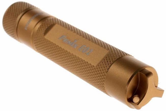 Image for Fenix E01 LED torch, gold