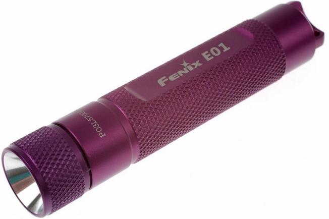 Image for Fenix E01 LED torch, purple