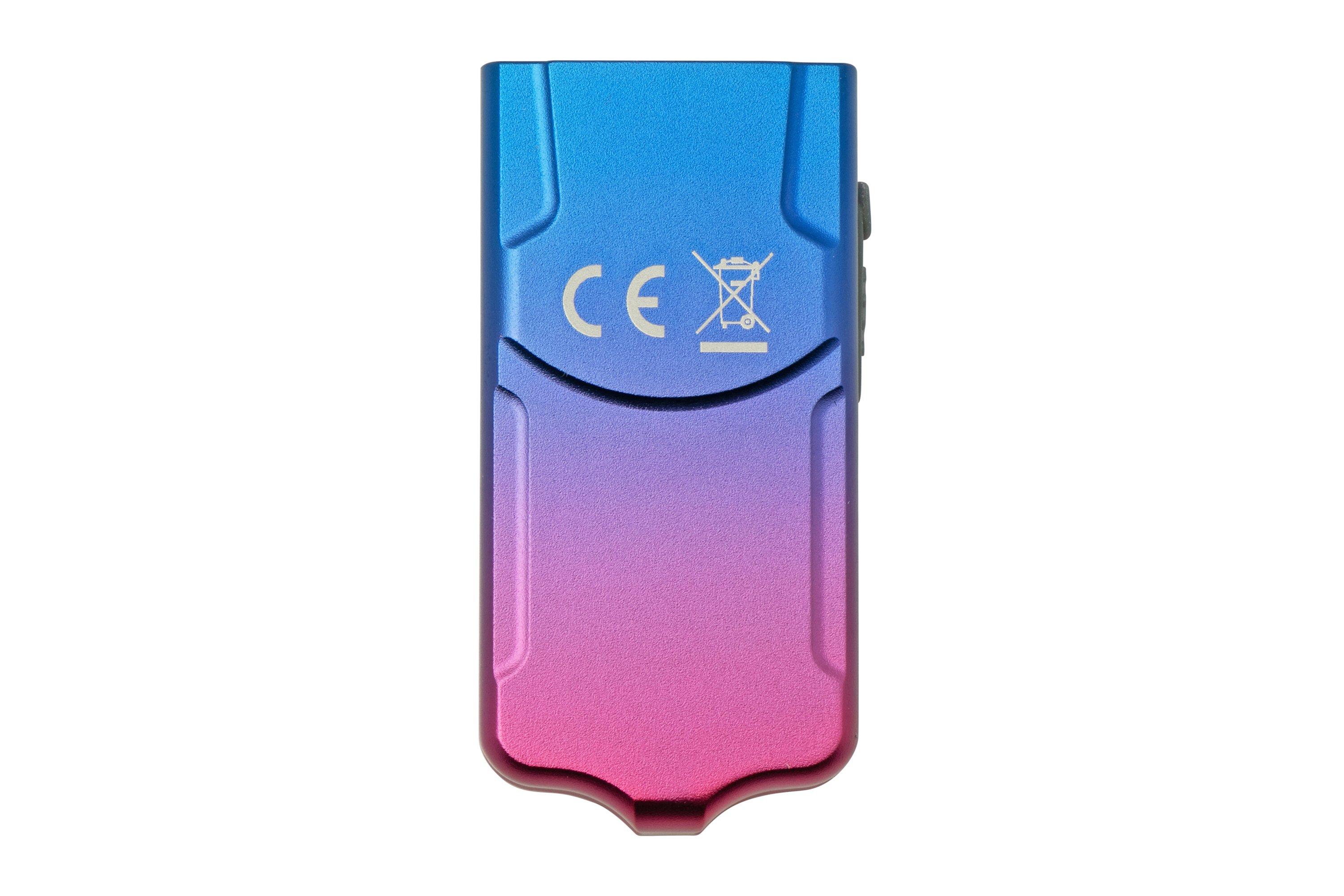 Fenix E03R V2.0 Nebula keychain flashlight, 500 lumens Advantageously