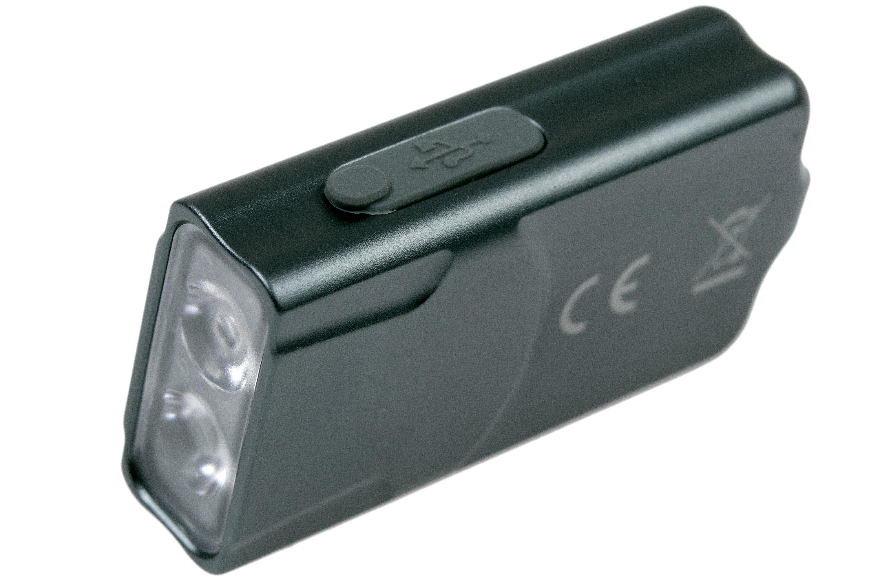 Lampe Porte-clés Fenix E03R V2.0 Bleue - 500 Lumens - Rechargeable USB - LED