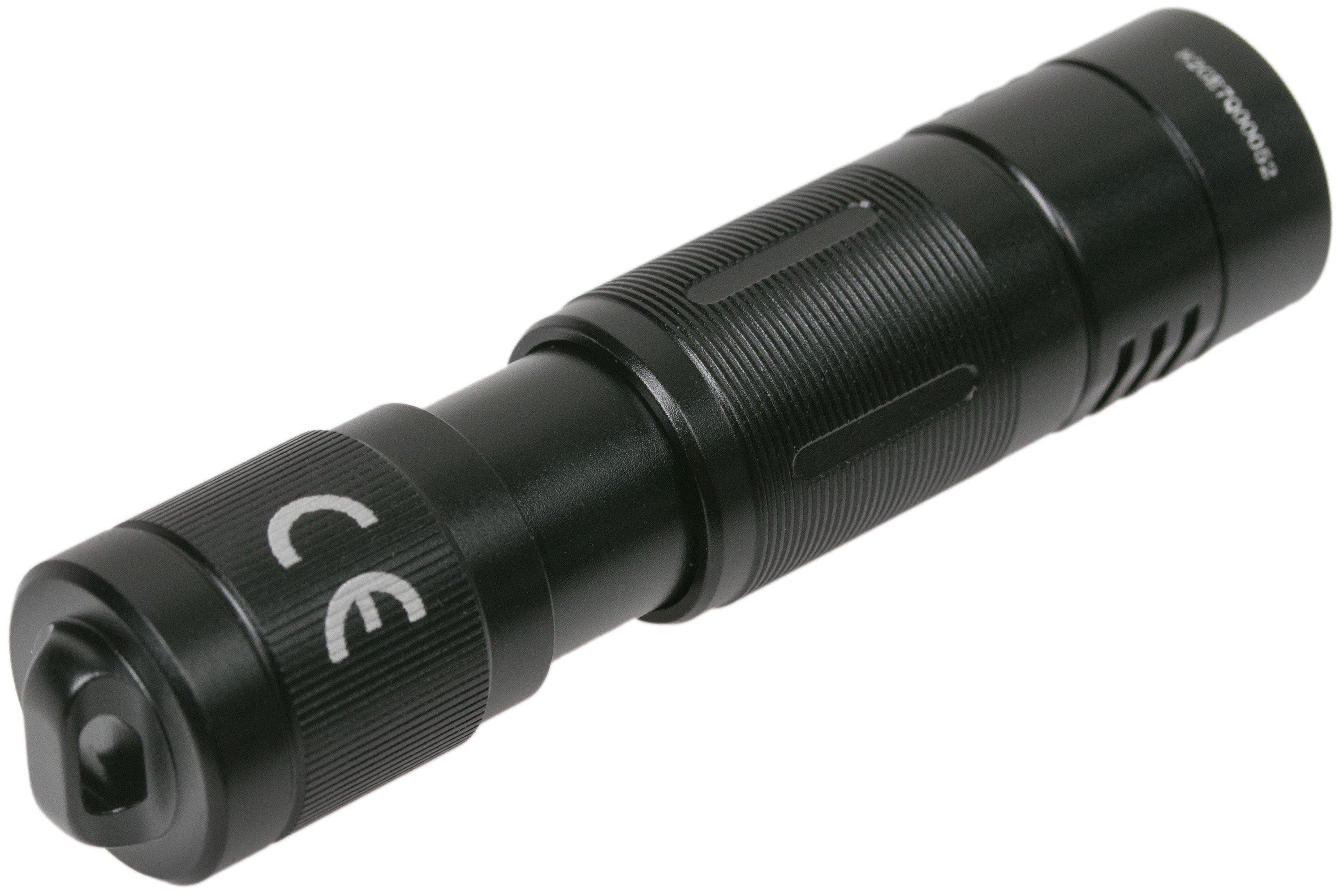 Fenix E05R rechargeable keychain flashlight, black | Advantageously ...