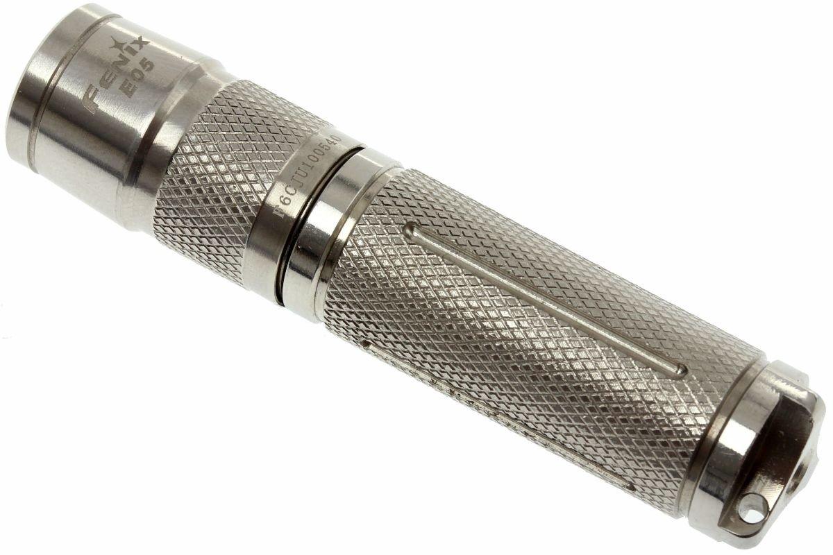 Fenix E05 SS LED-torch | Advantageously shopping at Knivesandtools.com