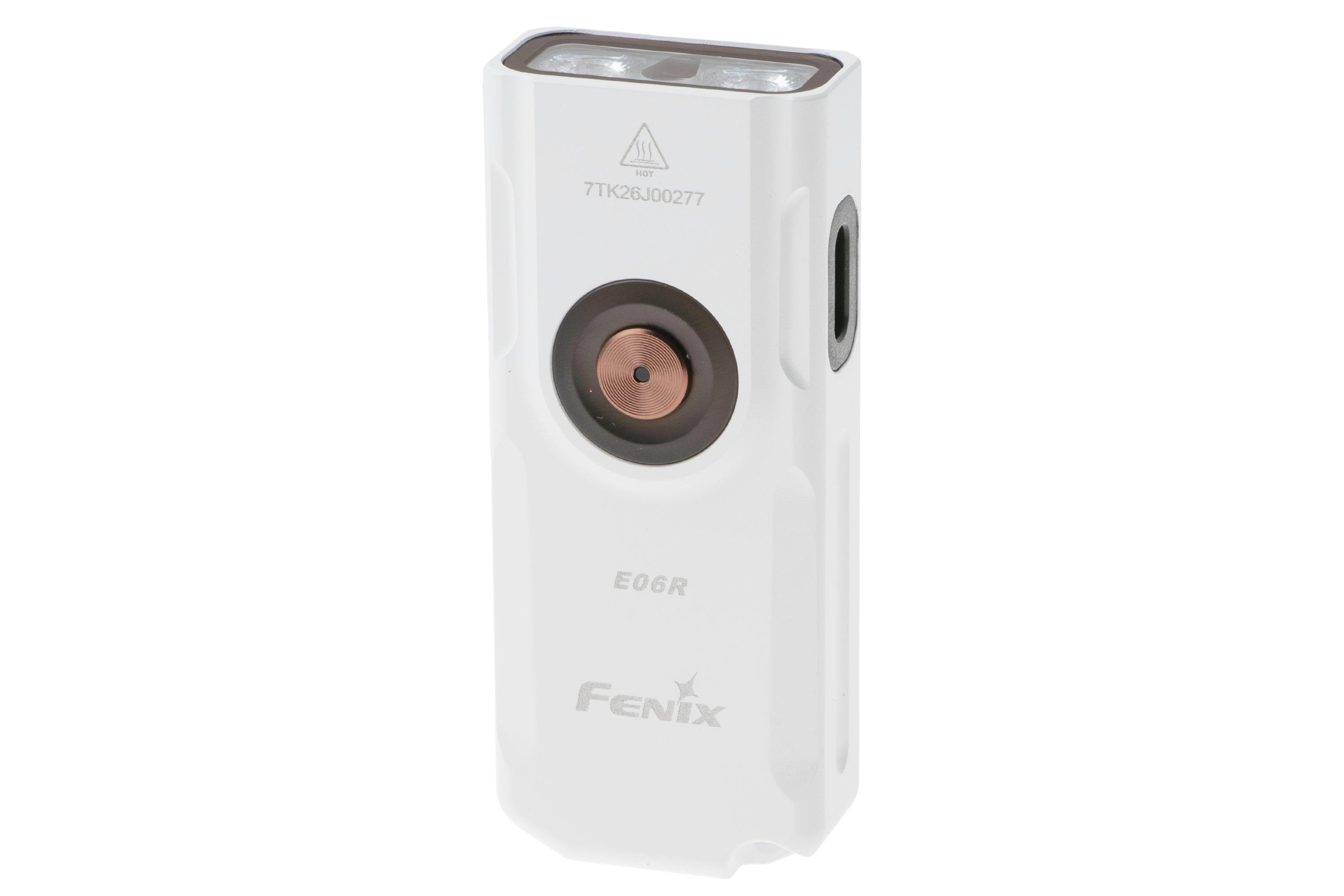 Fenix E06R White, sleutelhangerzaklamp, 700 lumen | Voordelig