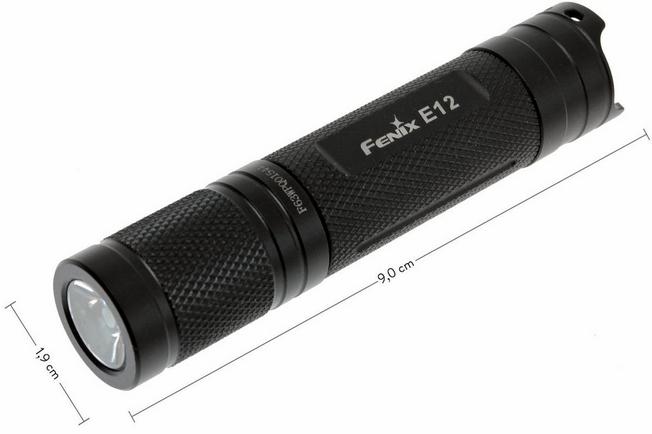 Fenix E12 - Mini linterna de mano 130 Lumens - Naka Outdoors - Tienda de  escalada