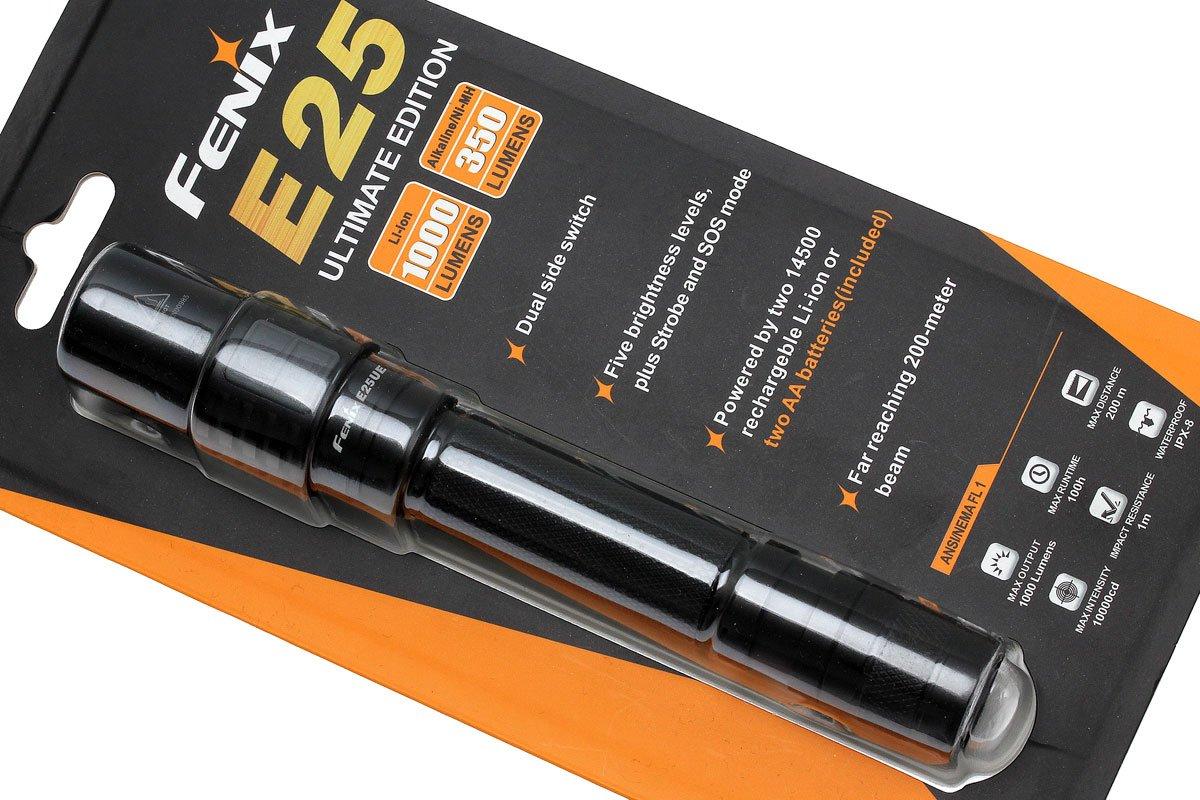 Fenix E25 Ultimate Edition LED torch Advantageously shopping at