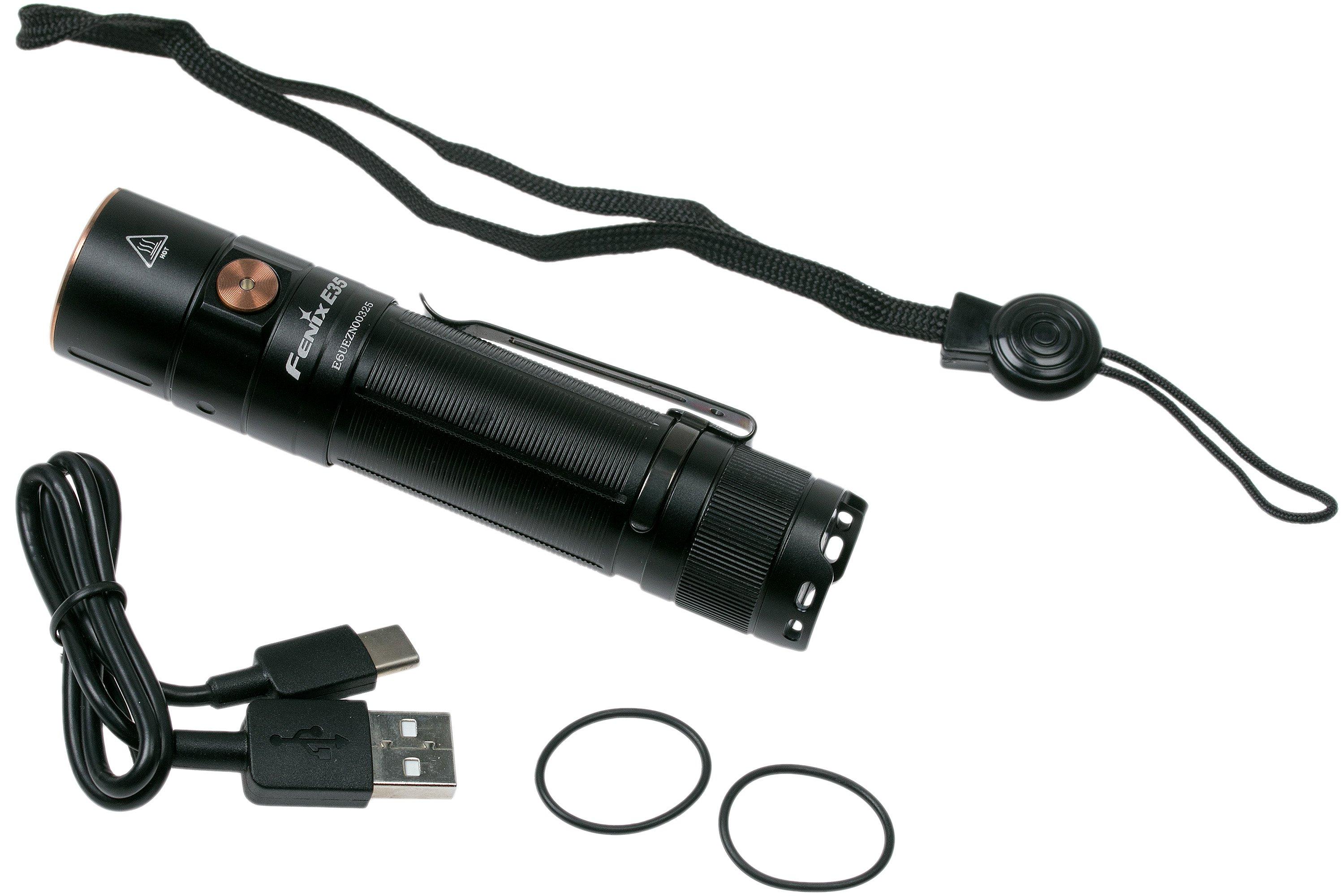 Fenix E35 V3.0 EDC flashlight, 3000 lumens Advantageously shopping at
