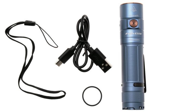 Afbeelding voor Fenix E35R EDC zaklamp, 3100 lumen, Glacier Blue
