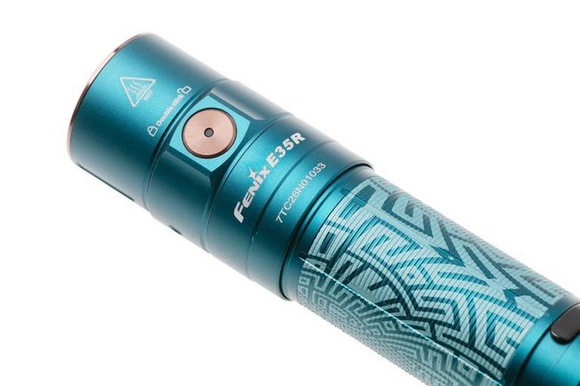Afbeelding voor Fenix E35R Navy Blue Graffiti, zaklamp, 1150 lumen  