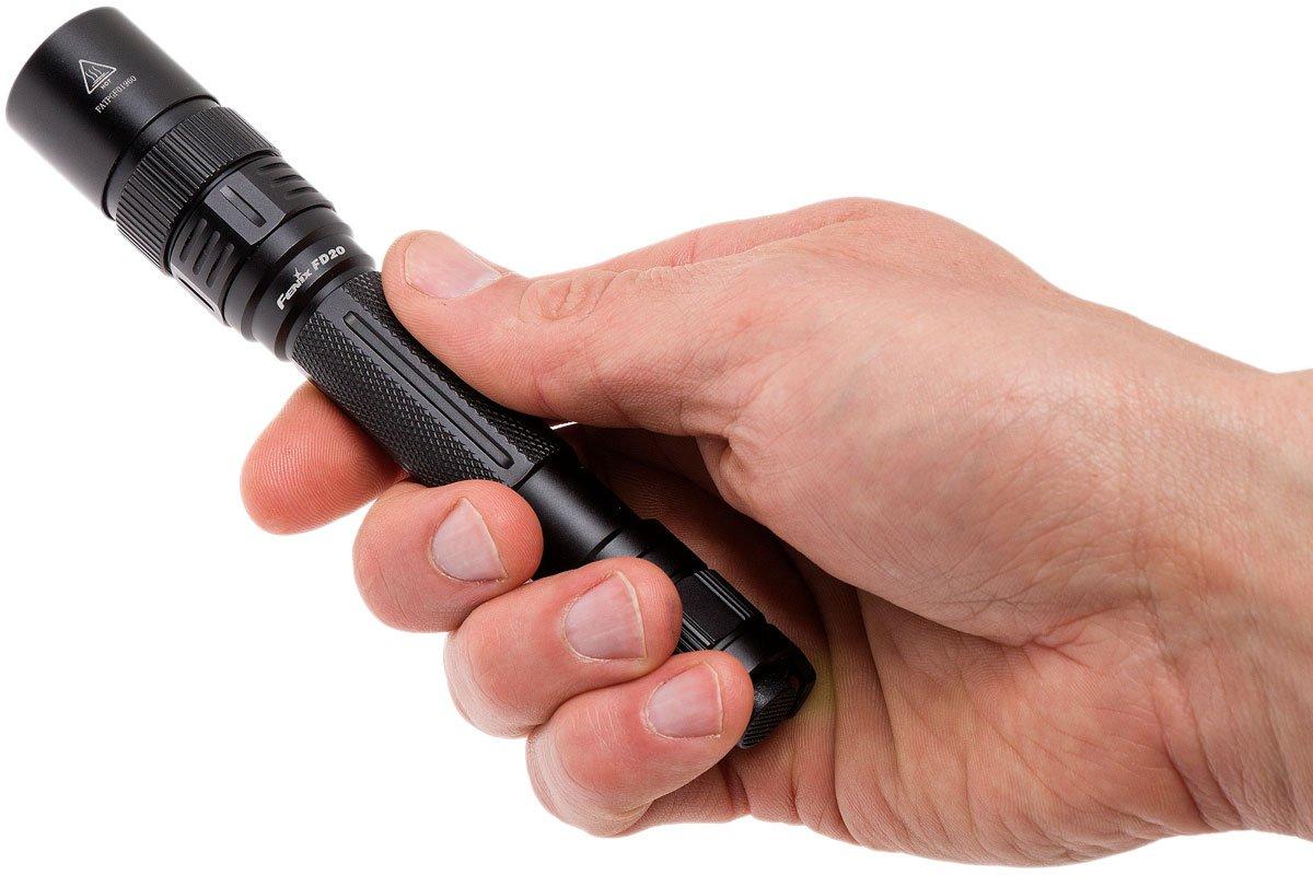 Fenix FD20 focussable LED flashlight on AA-batteries | Advantageously ...