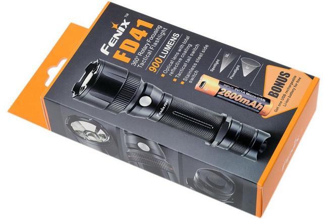 Fenix FD41 focussable LED torch | Advantageously shopping at