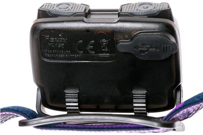 Image for Fenix HL12R rechargeable head torch purple, HL12R-P