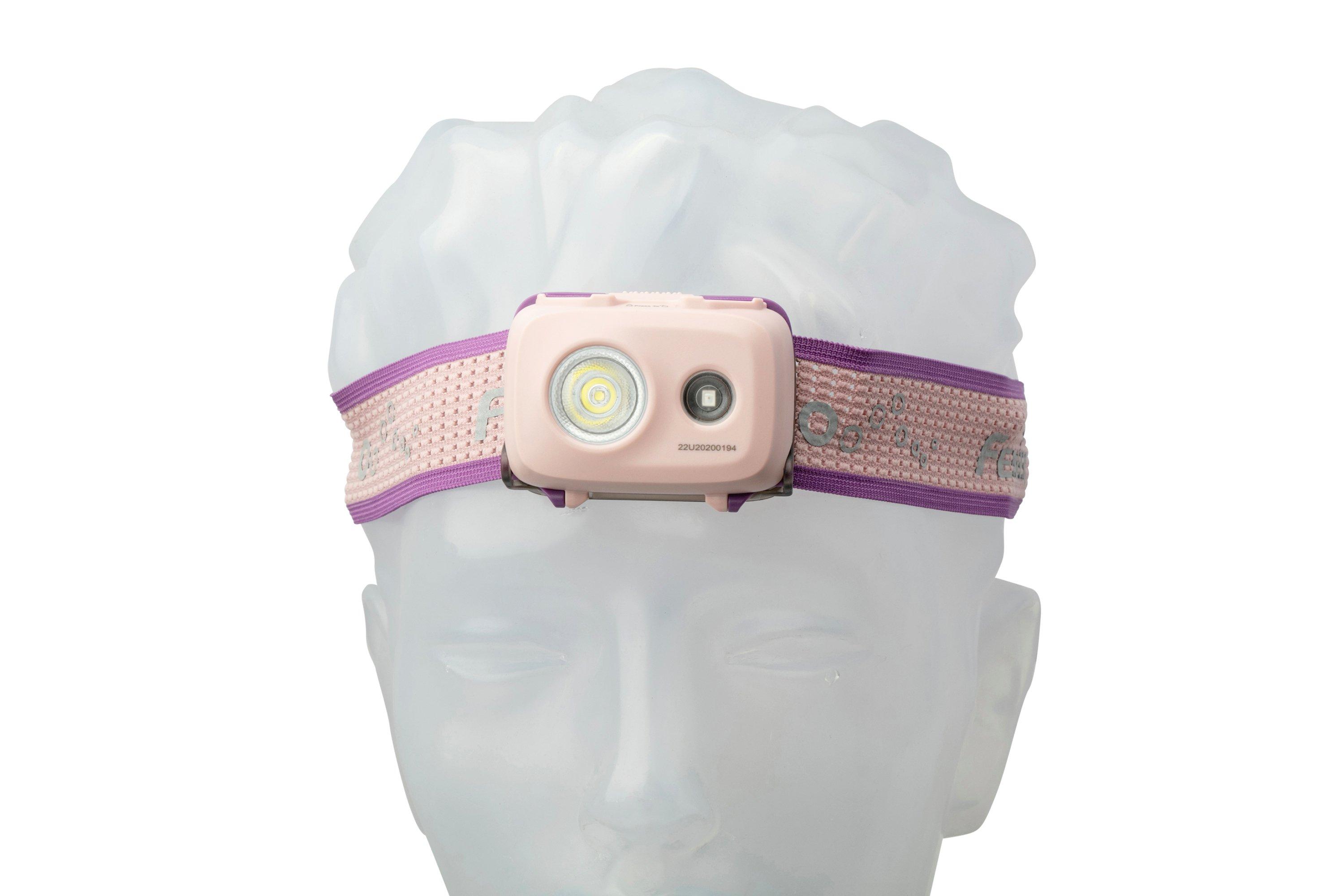 Fenix HL16 Pink head torch | Advantageously shopping at Knivesandtools.dk