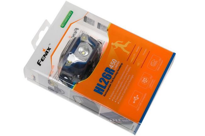 Fenix HL26R lampe frontale LED rechargeable pour trailrunnning, bleu