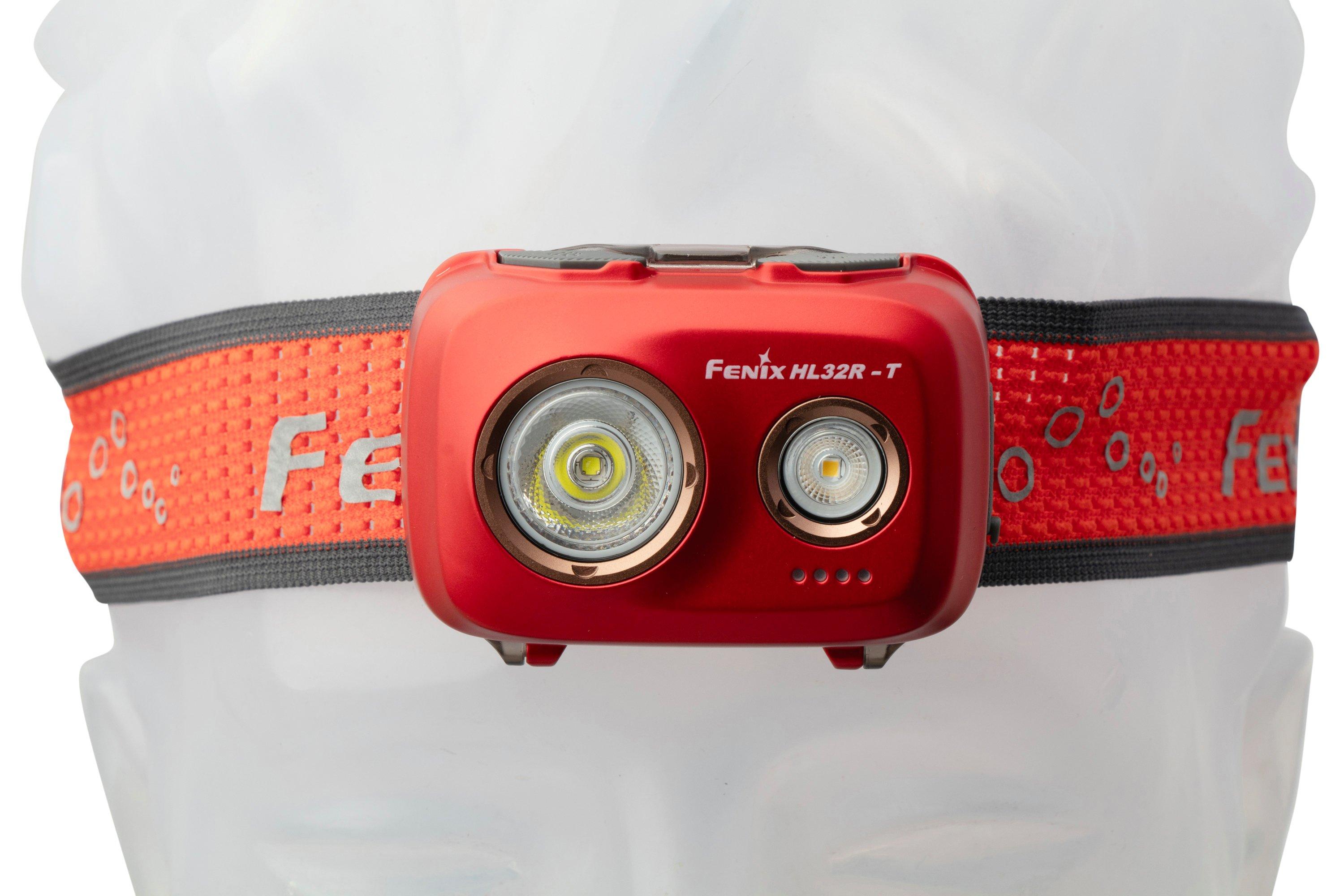 Fenix HL32R-T Rose Red aufladbare Stirnlampe, 800 Lumen