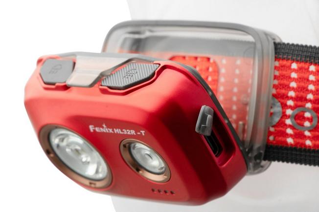 Fenix HL32RTRED -Lampada frontale LED ricaricabile LED/USB IP66