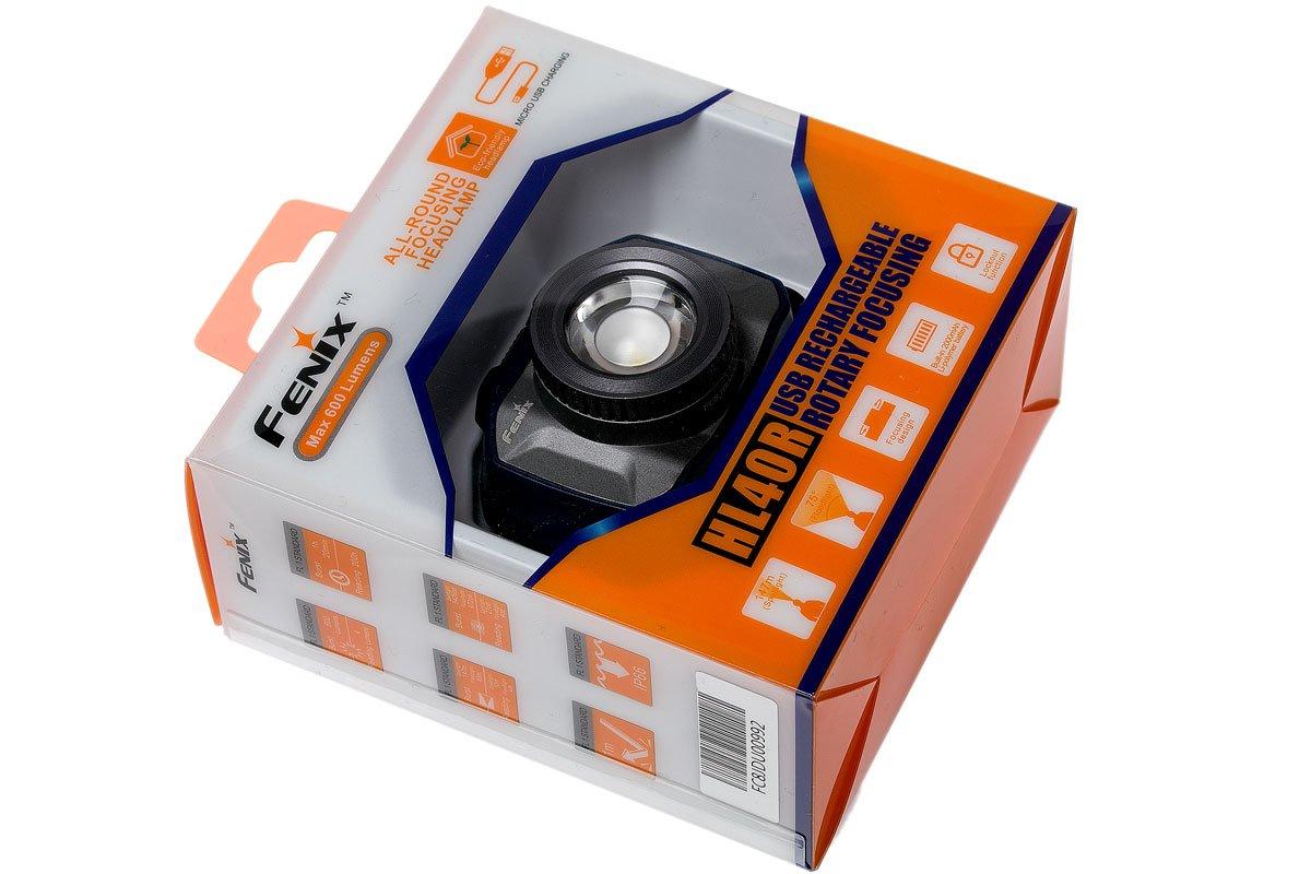 Fenix HL40R Grey | Advantageously shopping at Knivesandtools.co.uk