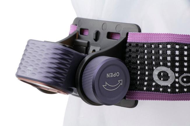 Afbeelding voor Fenix HM55R oplaadbare hoofdlamp, 1200 lumen, Dark Purple