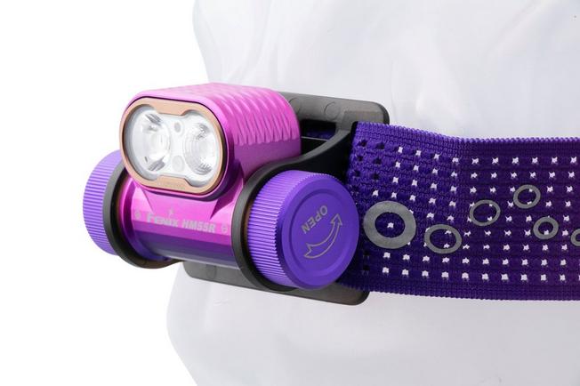 Image for Fenix HM55R rechargeable head torch, 1200 lumens, Nebula