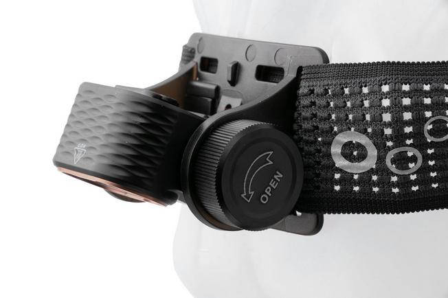 Image for Fenix HM55R rechargeable head torch, 1200 lumens, Black