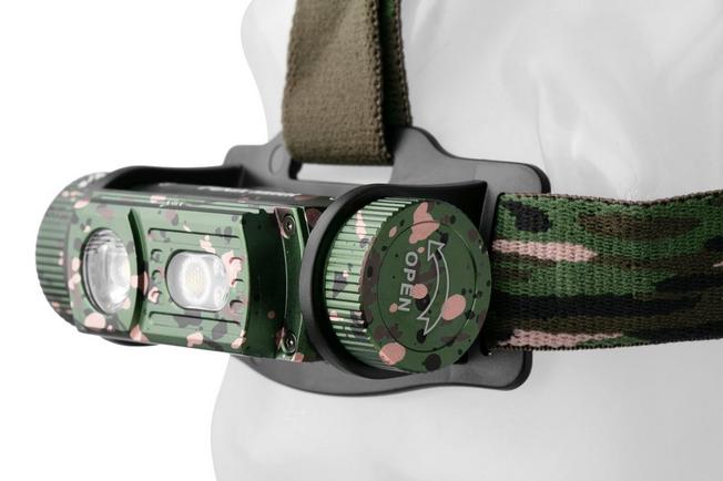 Afbeelding voor Fenix HM60R Camo oplaadbare hoofdlamp, 1200 lumen