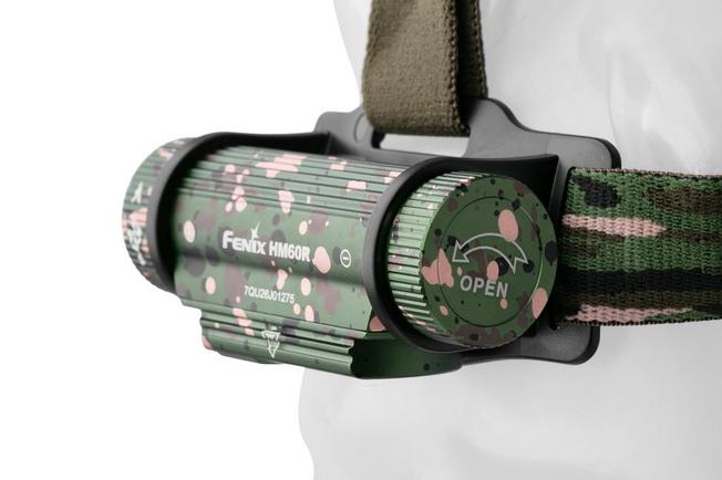 Afbeelding voor Fenix HM60R Camo oplaadbare hoofdlamp, 1200 lumen