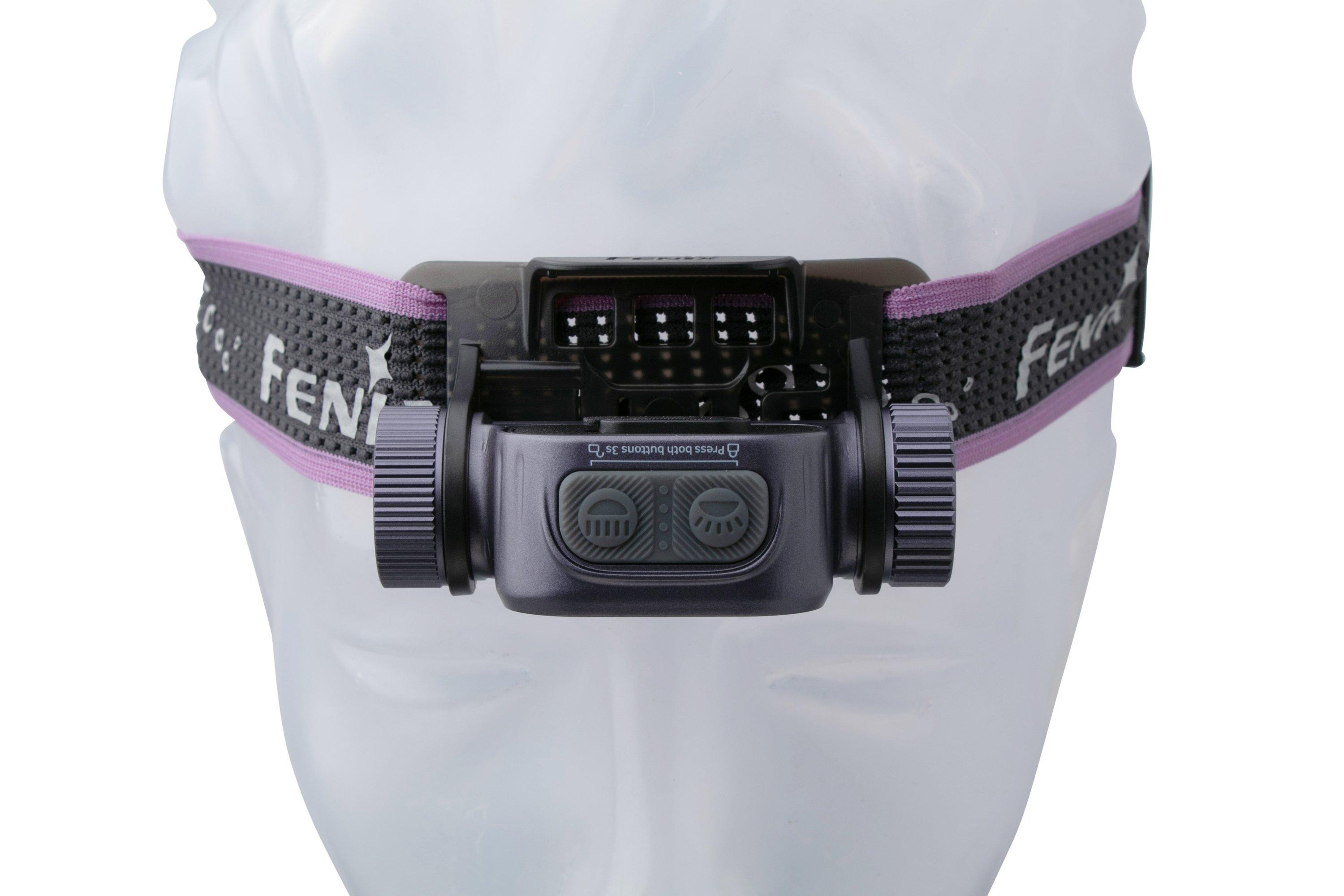 Fenix HM65R-T V2.0 Black, rechargeable head torch, 1600 lumens