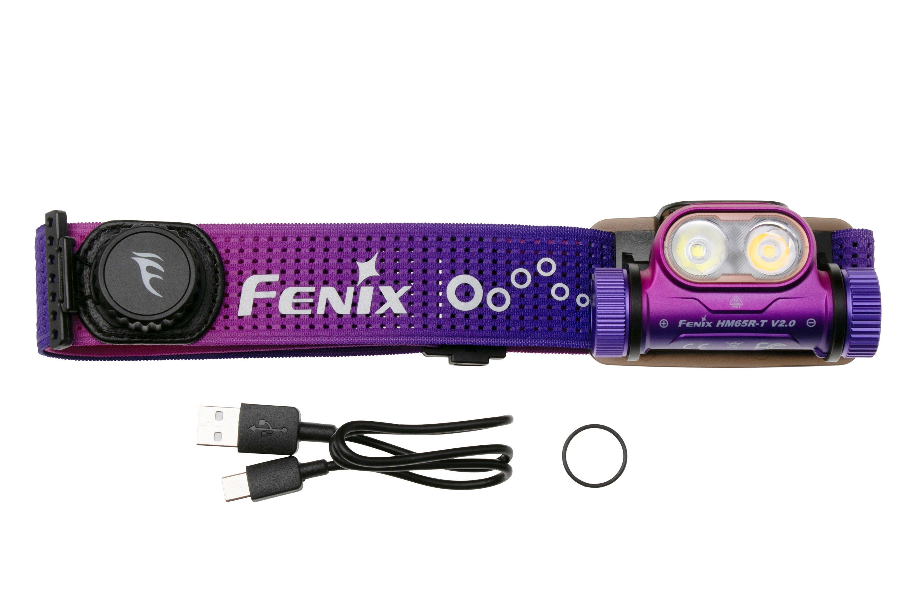 Fenix HM65R-T V2.0 Nebula, rechargeable head torch, 1600 lumens ...