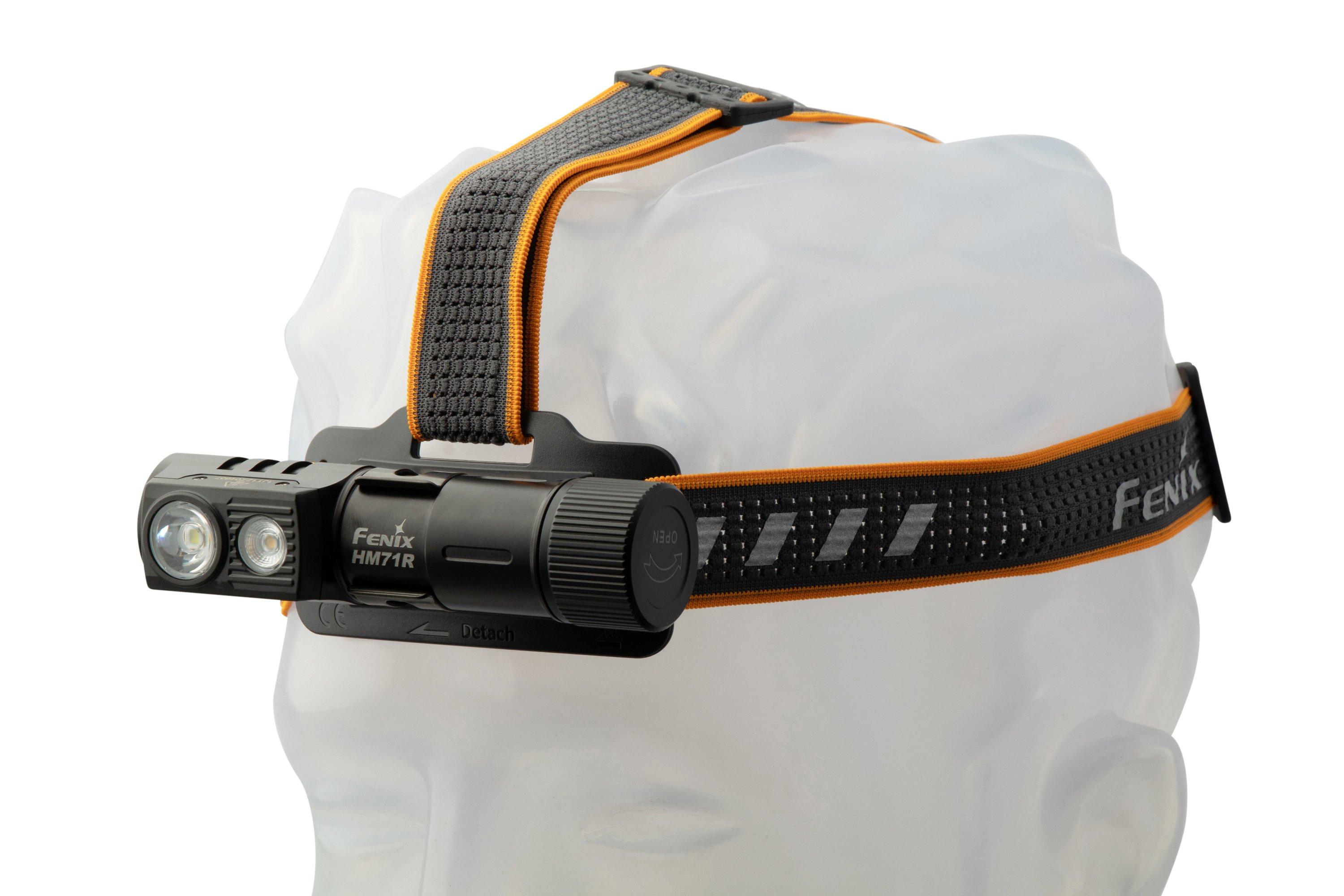 Lampe frontale Fenix HM71R: Puissante & Rechargeable