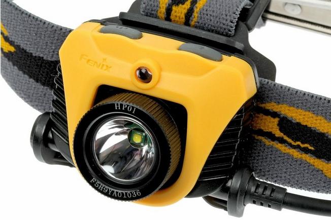 Image for Fenix HP01 LED head lamp, orange/black