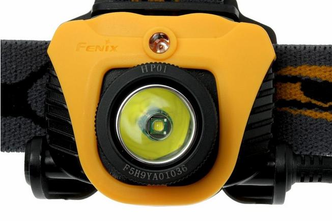 Image for Fenix HP01 LED head lamp, orange/black