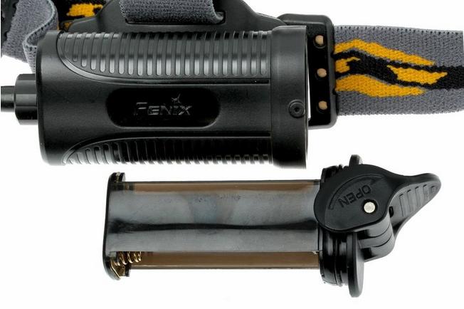 Image for Fenix HP01 LED head lamp, orange/black
