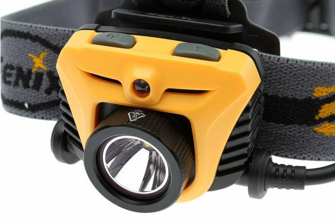 Image for Fenix HP05 LED head lamp, orange/black
